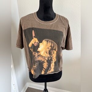 Taylor Swift Red Taylor's Version UO Exclusive Oversized T-Shirt L Puff Print‎ M